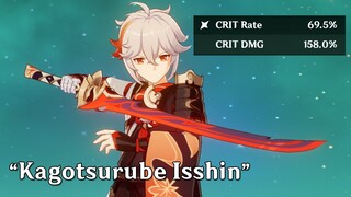 Kazuha/Kagotsurube Isshin 4 Star Weapon (Reupload) - [Genshin Impact]