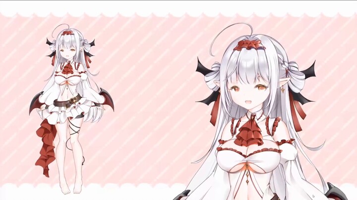 [แสดงโมเดล Live2D] ผมขาว ♡ รูม่านตาสีแดง ♡ เท้าเปล่า ♡ ความมืด ♡ แวมไพร์ ♡ โลลิทางกฎหมาย