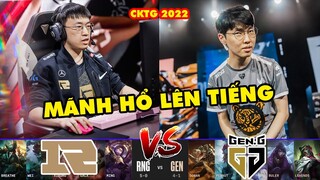 [CKTG 2022] Highlight RNG vs GEN: "Mãnh hổ" lên tiếng | Royal Never Give Up vs GEN.G Esports