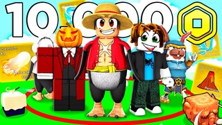 Last to leave the Circle, Gets $10,000 on Blox Fruits | Roblox