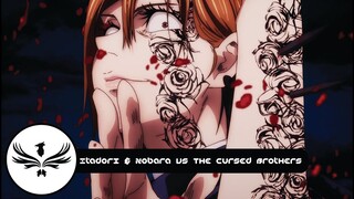 Itadori and Nobara vs The Two Cursed Brothers | Jujutsu Kaisen | Dub