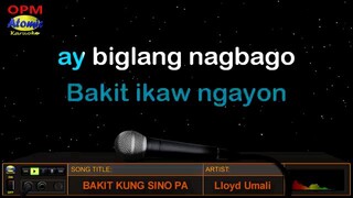 "Bakit Kung Sino Pa" by Lloyd Umali, KARAOKE