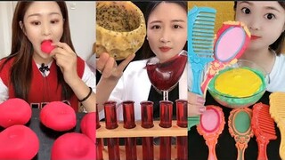 [ASMR] THÁNH ĂN ĐÁ| Ăn Đá lạnh, chocola đông lạnh đa màu sắc| Ice Eating MUKBANG SATİSFYİNG#168