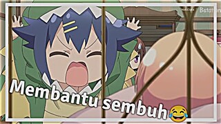 ketika lu dijengukin sama temen pas lagi sakit😂| jedag jedug anime