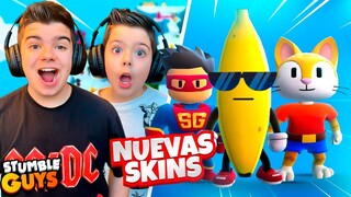 GANAMOS CON LAS NUEVAS SKINS!!! STUMBLE GUYS