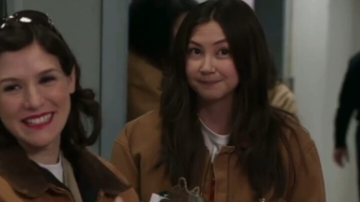 A rare Asian sweet girl in American dramas! ! As cute as a little hamster!