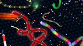 smalll vs very big Slither io #2#game