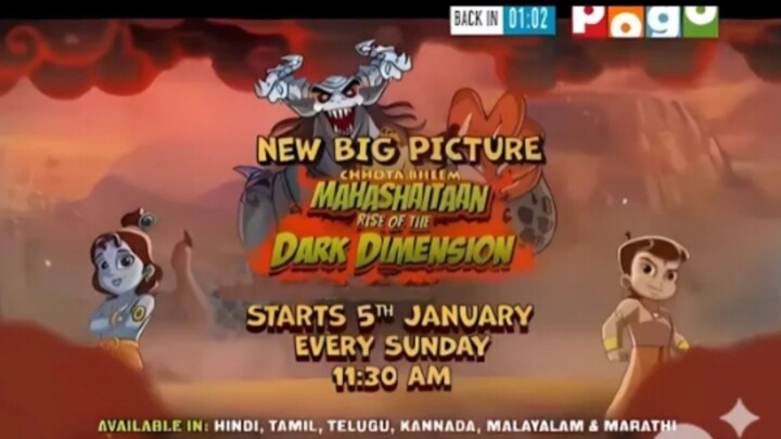 Chhota bheem Mahashaitaan Rise of the Dark  Dimension part - 1 trailer #edit #motivation #animation