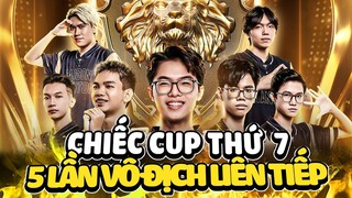 7 CHIẾC CUP GƯƠM VÀ KHIÊN DANH VỌNG - 5 LẦN VÔ ĐỊCH LIÊN TIẾP - 1 MÙA GIẢI BẤT BẠI TUYỆT ĐỐI