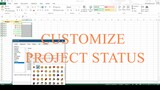 Customize Project Status on Excel