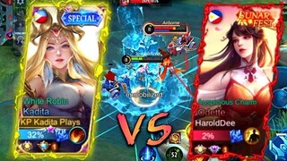 TOP 1 GLOBAL KADITA vs TOP 1 GLOBAL ODETTE in Ranked Game!! 🔥 | WHO WILL WIN?