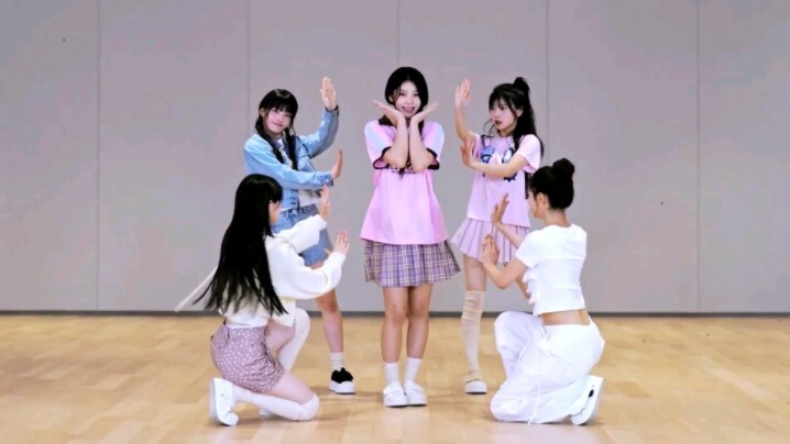 [Gương] Thứ không thể thiếu khi cướp vũ đạo (chậm) Tình yêu là gì? Vòng lặp phân đoạn năm người chơi