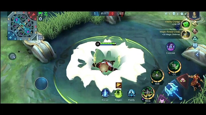 New revamped Akai with much better skills whort gameplay in mobile legends 2022