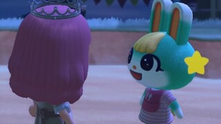 [Trò chơi] [Animal Crossing] Michèle mặc quần áo trẻ em và yếm silicon