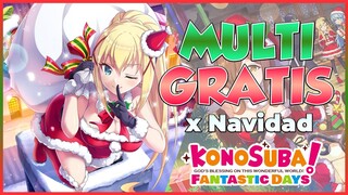 Konosuba Fantastic Days / MULTI GRATIS POR NAVIDAD, ULTIMO CHANCE PARA QUE TENGAS A WIZ NAVIDEÑA🎄🎄🎄