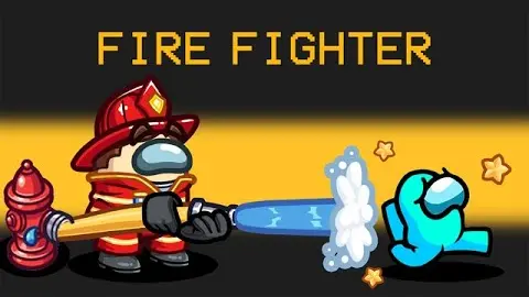 Becoming a Firefighter in Among Us (Mods)