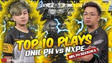 TOP 10 PLAYS NEXPLAY EVOS vs ONIC PH | MPL-PH Season 8 Week 2