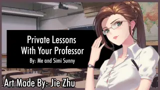 Private Lessons With Your Professor - (Professor x Listener) [ASMR Roleplay] {F4A}