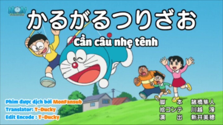 Doraemon - Người bạn cá heo siêu to?, Cần câu nhẹ tênh