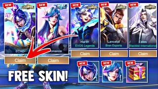 NEW! FREE? GUARANTEED CHOU ECHO SKIN AND MPL SKIN + MORE REWARDS! FREE SKIN! | MOBILE LEGENDS 2023