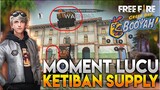 MOMENT LUCU!! MATI KETIBAN SUPPLY || FREE FIRE INDONESIA