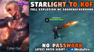 Gusion Starlight To KOF Skin Script No Password | Gusion K' Skin Script | Mobile Legends