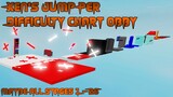 Xen's A Jump Per Difficulty Chart Obby [Maybe All Stages 1-26] (ROBLOX Obby)