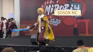 AETHER COSPLAY PEDANG NYALA WOWW