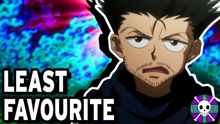 My Least Favourite Hunter X Hunter characters