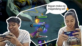 BINUHAT AKO NG ASAWA KONG TIGREAL TANKER LUPET NAMAN PALA MAG SET | MOBILE LEGENDS BANGBANG