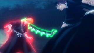 Ichigo vs. Renji First Fight - Byakuya Says Ichigo is Strong 「1080p」60FPS