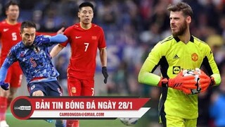 Bản tin Bóng Đá ngày 28/1 | Trung Quốc hết cửa dự WC 2022; De Gea lọt đề cử Xuất sắc nhất tháng 1