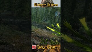 Whiterun Soldiers VS Thalmor Soldiers - SKYRIM WAR | Elder Scrolls V Skyrim | Strombolo #short