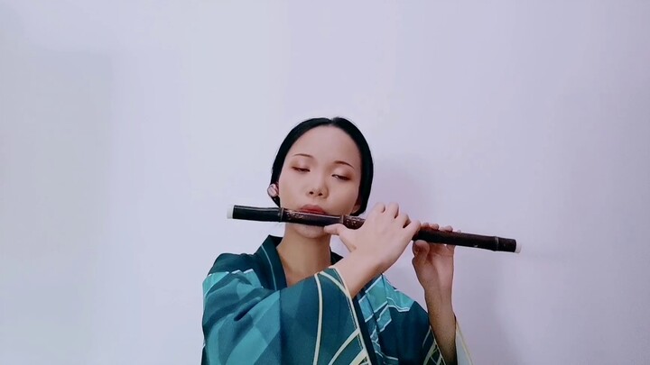 [Bamboo Flute/The Noble Pope] Bamboo flute plays the Kakyoin Execution Song - a tribute to the last 