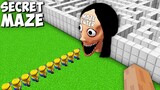 What if MINIONS Escape MOMO in MINECRAFT ? GAMEPLAY MINECRAFT ANIMATIONS