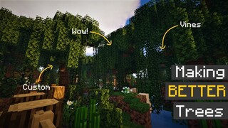 Minecraft: How to Make Custom Trees!