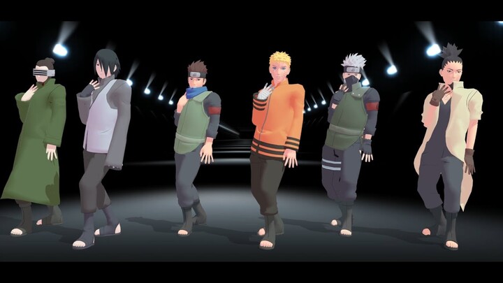 Hit 'n' Run 【NARUTO MMD】NARUTO*KAKASHI*SASUKE*SHINO*KONOHAMARU*SHIKAMARU