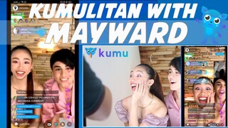 MAYWARD livestream on KUMU BTS