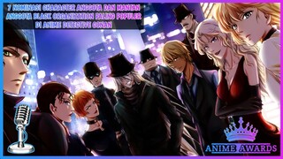 7 Nominasi Anggota Dan Mantan Anggota Black Organization Paling Populer Di Anime Detective Conan #02