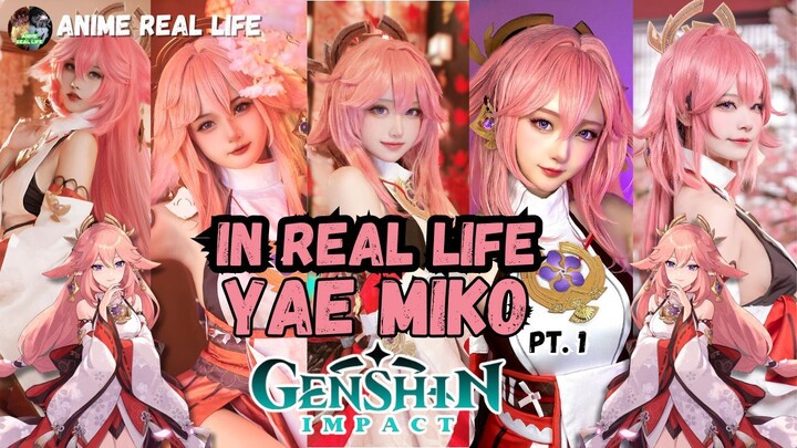 『Yae Miko』IN REAL LIFE | Kumpulan Cosplayer Game Genshin Impact