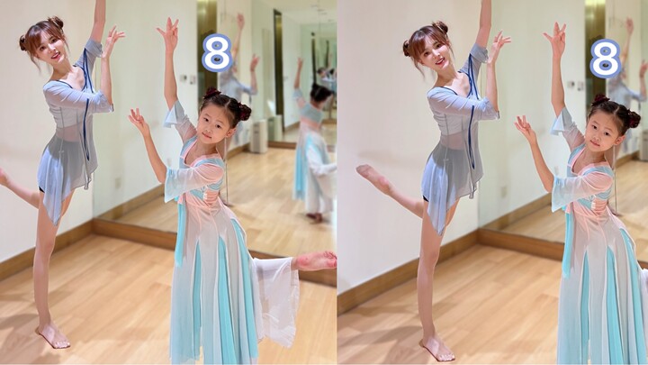 Người mẹ 88 pound của bốn đứa con | Cô con gái 8 tuổi dạy người mẹ 31 tuổi nhảy [Bản ballad thị trấn