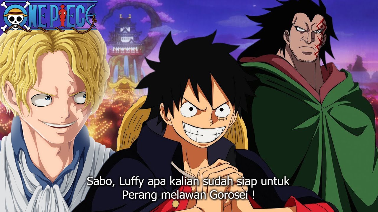 Kedatangan Sabo Dan Monkey D Dragon Ke Wano One Piece Terbaru Bilibili