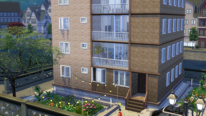 [การดูบนคลาวด์] The Sims 4 มีอพาร์ตเมนต์ที่สร้างขึ้นเอง
