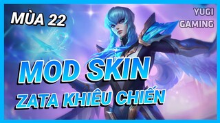 Mod Skin Zata AIC Mới Nhất Mùa 22 Có Hiệu Ứng Âm Thanh Icon Không Lỗi Mạng | Yugi Gaming