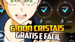 MELHOR TIME PRA ZERAR OS 5 CAPÍTULOS SEM SE ESTRESSAR | Black Clover Mobile