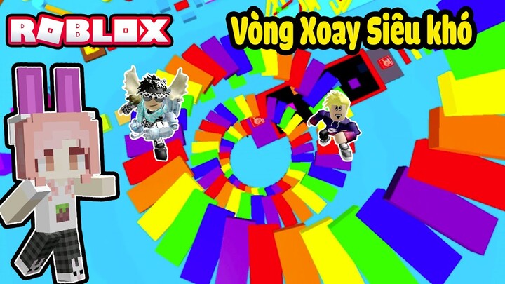 HEBI THỬ THÁCH PARKOUR VÒNG XOAY SIÊU KHÓ TRONG ROBLOX*