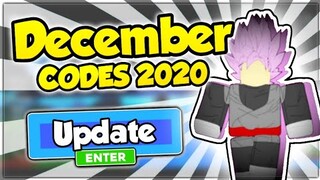 All "New Update Working Codes 2020 in Roblox Dragon Ball Hyper Codes
