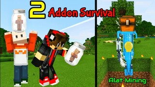 2 Addon Terbaik Untuk Survival - Minecraft PE 1.16 UP