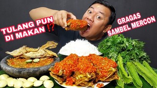 KADEDEMES ⁉️ SAMBEL MERCON TULANG AYAM GARING LALAPAN JENGKOL MENTAH SAMBEL TERASI IKAN ASIN CRISPY