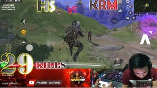 HS VS KRM FINALE | 29 KILLS | SR&SG LOADOUT | SOLO VS SQUAD BR | NRX 420 | CODM GARENA